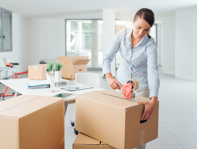 Seal up the Moving Box